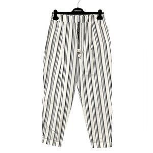 HOLY CAFTAN HC Stripe Down Cotton Pants